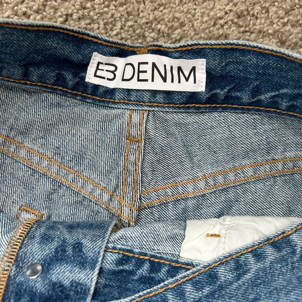 EB denim Jeanette crossover shorts - Picture 3 of 6
